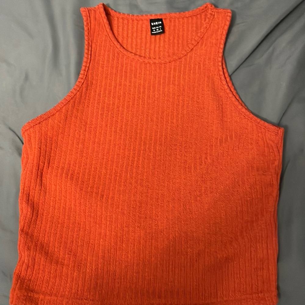 Burnt orange tank